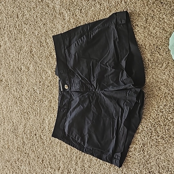 Old Navy black shorts, size 14 - Picture 2 of 7